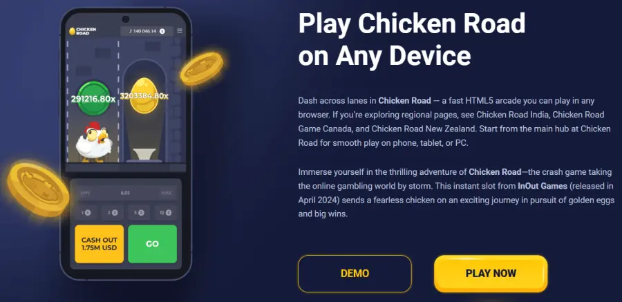 Chicken road application